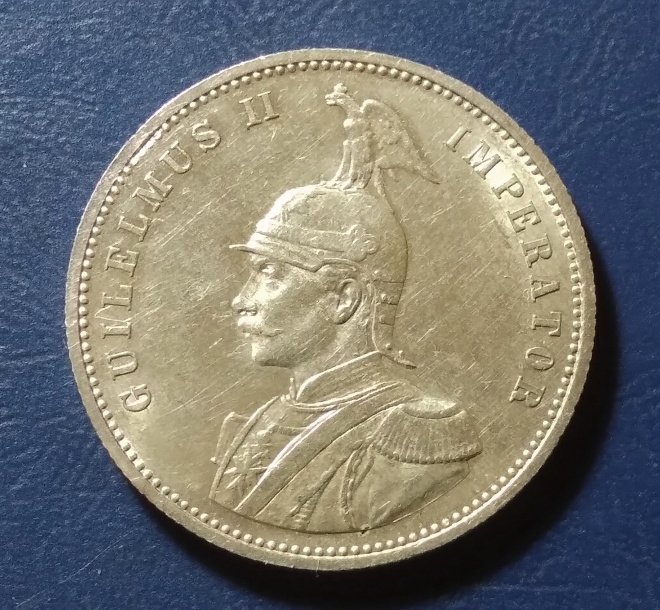 Германская Восточная Африка, DOA.Вильгельм II.1 рупия 1892 г. Отличная! Редкая.